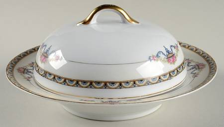 Minerva Round Covered Butter