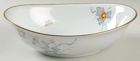 Ming 10" Oval Vegetable Bowl