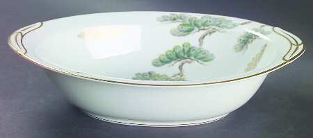 Ming 10" Oval Vegetable Bowl