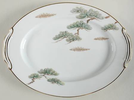 Ming 11" Oval Serving Platter