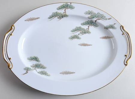 Ming 16" Oval Serving Platter