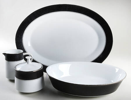 Mirano 5 Piece Hostess Set by Noritake