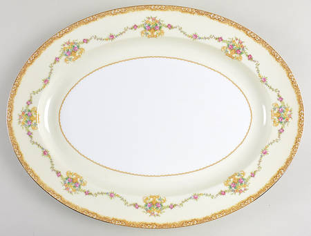 Mirabelle 18" Oval Serving Platter