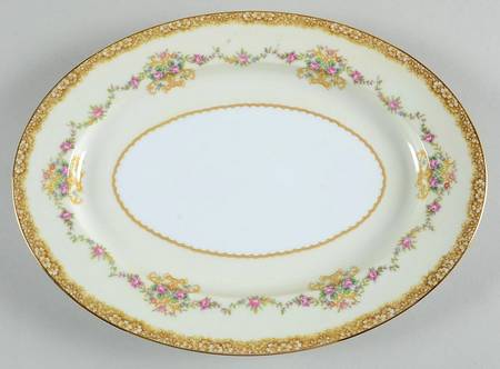 Mirabelle 11" Oval Serving Platter