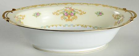 Mirabelle 10" Oval Vegetable Bowl