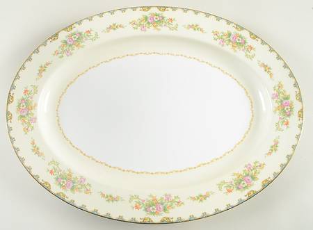 Miranda 16" Oval Serving Platter