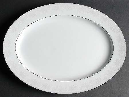 Misty 16" Oval Serving Platter