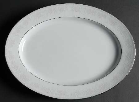 Misty 13" Oval Serving Platter