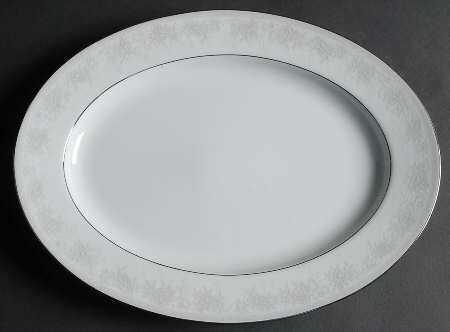 Misty 11" Oval Serving Platter