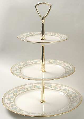 Miyoshi 3-Tiered Serving Tray (DP, SP, BB)