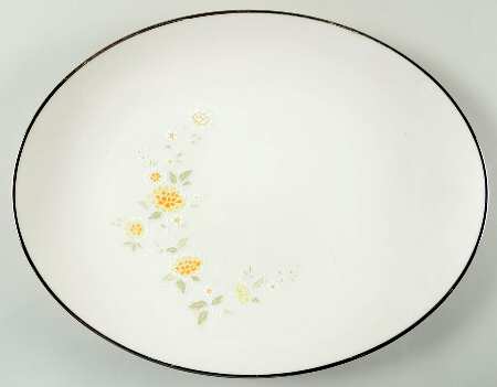 Miyako 15" Oval Serving Platter