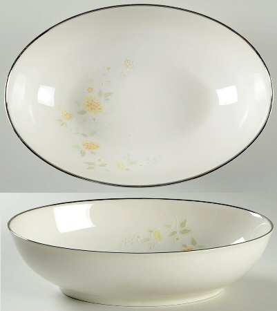 Miyako 9" Oval Vegetable Bowl
