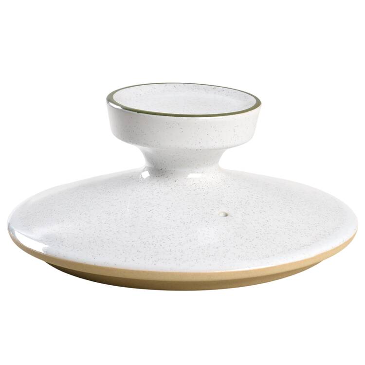 Mountain Flowers Green Lid for 1.25 Qt Round Casserole