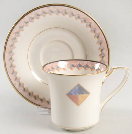 Momentum Flat Cup & Saucer Set by Noritake