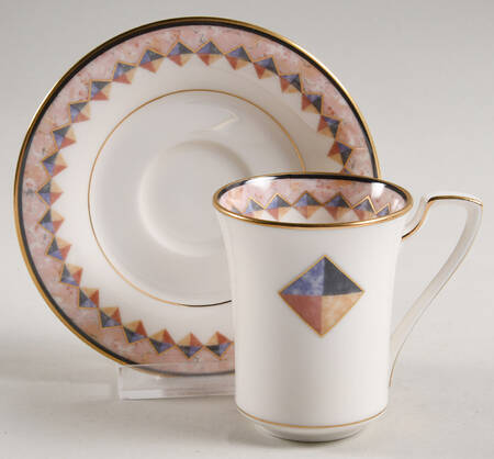 Momentum Flat Demitasse Cup & Saucer Set by Noritake