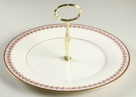 Momentum Round Serving Plate with Center Handle (Dp) Hc