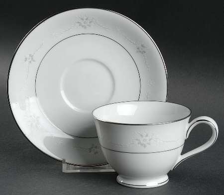 Monaco Footed Cup & Saucer Set