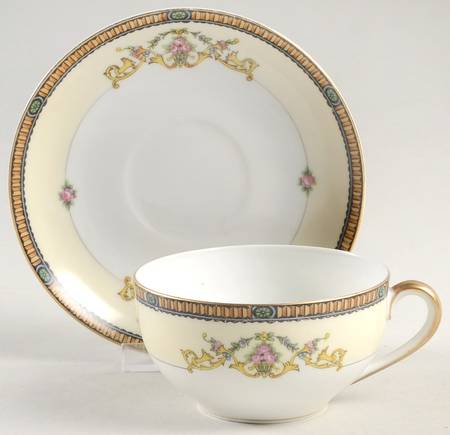 Monastery Flat Cup & Saucer Set