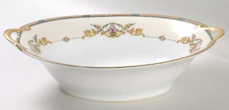 Monastery 10" Oval Vegetable Bowl