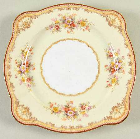 Moneda Square Salad Plate