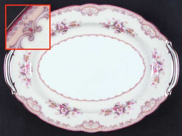 Moneda 11" Oval Serving Platter