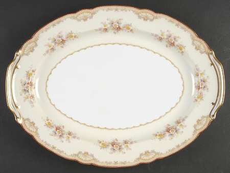 Moneda 16" Oval Serving Platter