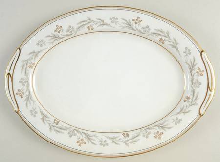 Monica 13" Oval Serving Platter