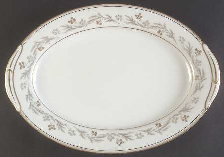 Monica 16" Oval Serving Platter