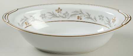 Monica 10" Oval Vegetable Bowl