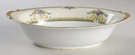 Montebelle 10" Oval Vegetable Bowl