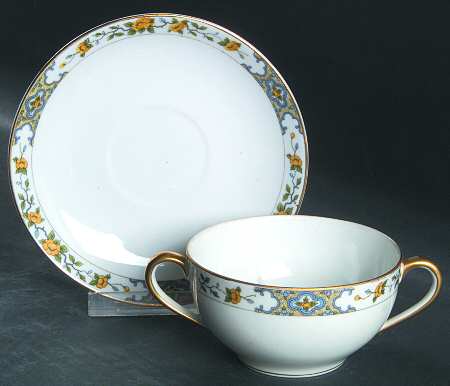 The Monterey Flat Bouillon Cup & Saucer