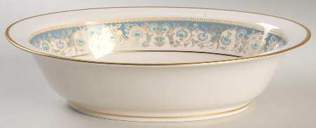 Moonlight 10" Oval Vegetable Bowl