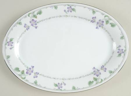 Morning Poem 12" Oval Serving Platter