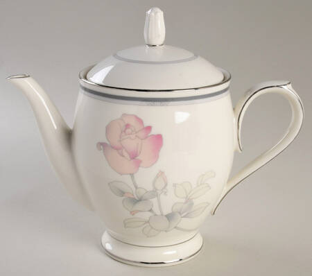 Moonlight Rose Teapot & Lid