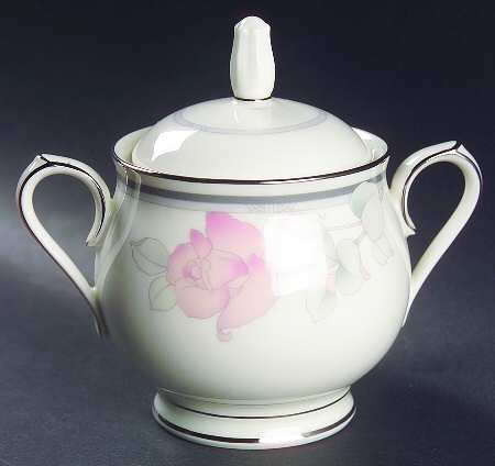Moonlight Rose Sugar Bowl & Lid