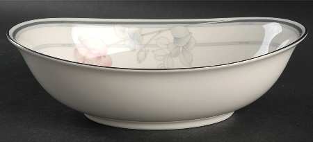 Moonlight Rose 10" Oval Vegetable Bowl