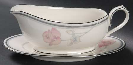 Moonlight Rose Gravy Boat & Underplate