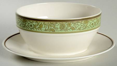 Moon Valley Gravy Boat with Attached Underplate