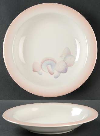 Mushroom Magic Rim Soup Bowl