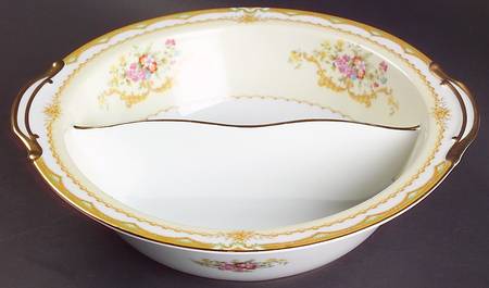 Muriel 10" Round Divided Vegetable Bowl