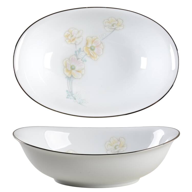 Murmur 9" Oval Vegetable Bowl