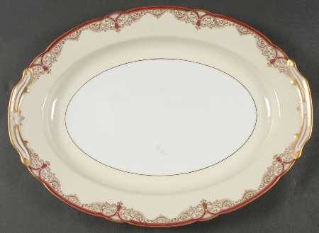 Myrtle 16" Oval Serving Platter