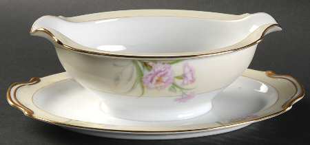 Mystery #1 Gravy Boat with Attached Underplate