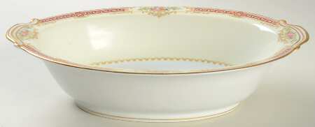 Mystery #103 10" Oval Vegetable Bowl