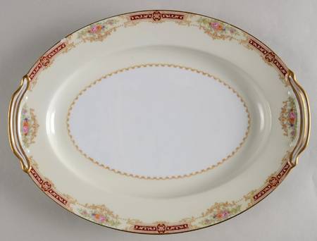 Mystery #103 11" Oval Serving Platter
