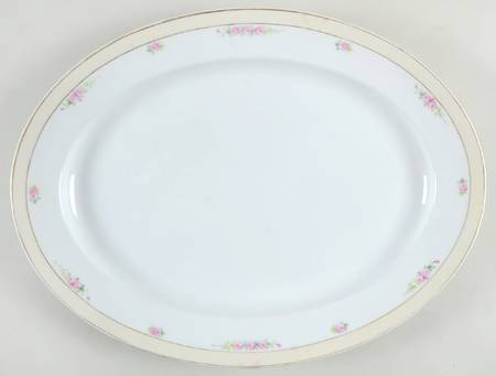 Mystery #104 16" Oval Serving Platter