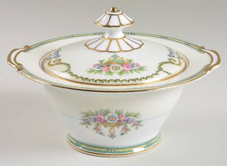 Mystery #105 Sugar Bowl & Lid