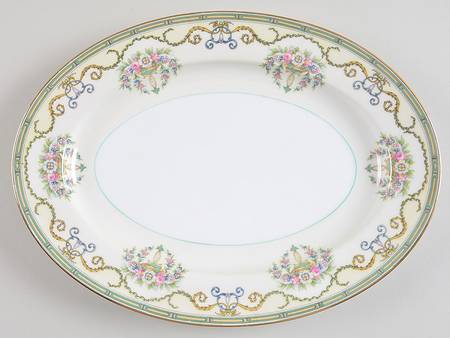 Mystery #105 11" Oval Serving Platter