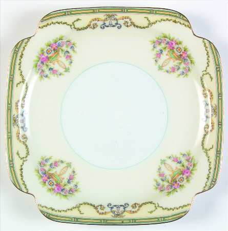 Mystery #105 Square Salad Plate