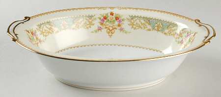 Mystery #109 10" Oval Vegetable Bowl